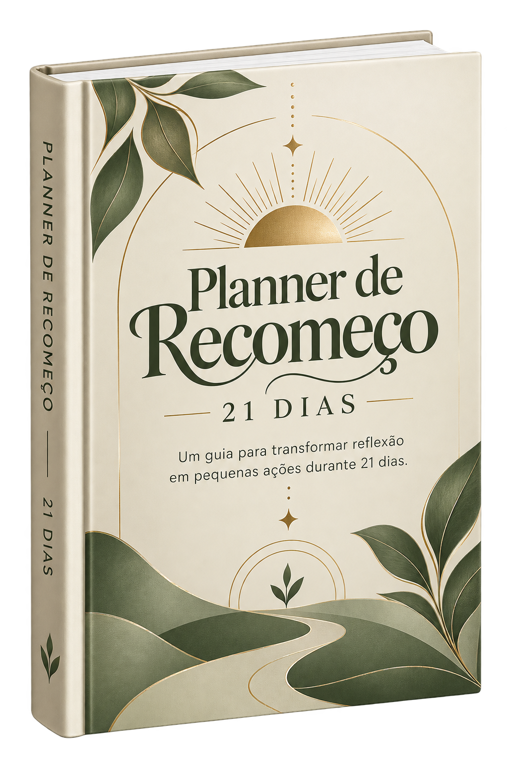 Capa do Planner de Recomeço — 21 Dias